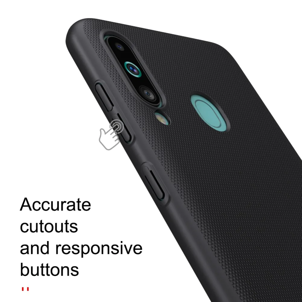 Чехол для samsung Galaxy A60 6 3 дюймов Nillkin матовый защитный жесткий чехол с держателем