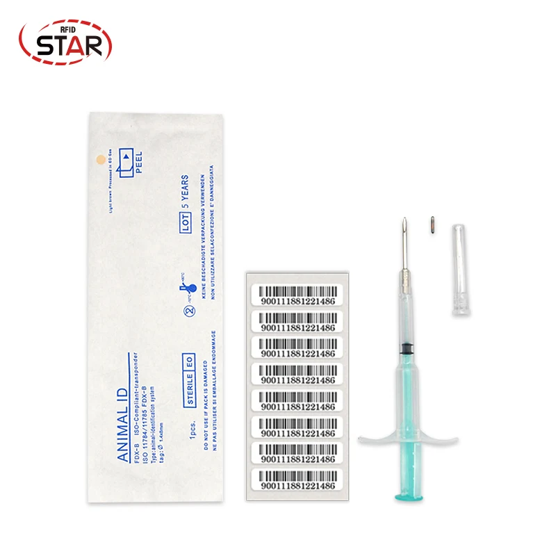 Шприц для микрочипа 1 4x8 мм ISO11784/785|lot lot|syringes animalssyringe for animals |