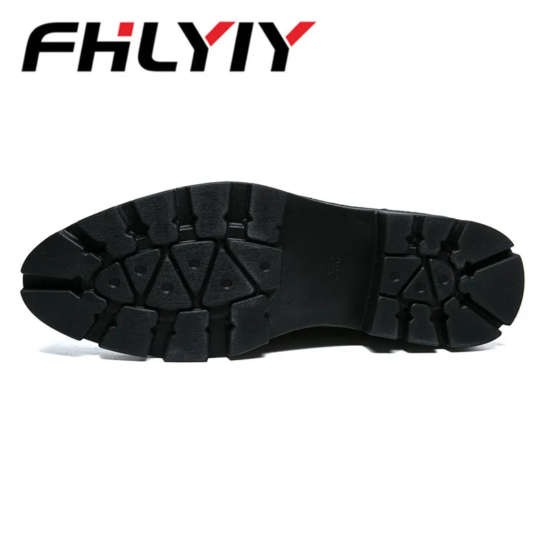 Brand Men Leather Boots Fashion Luxury Patent Ankle Shoes For Autumn Best Selling Office Working | Обувь