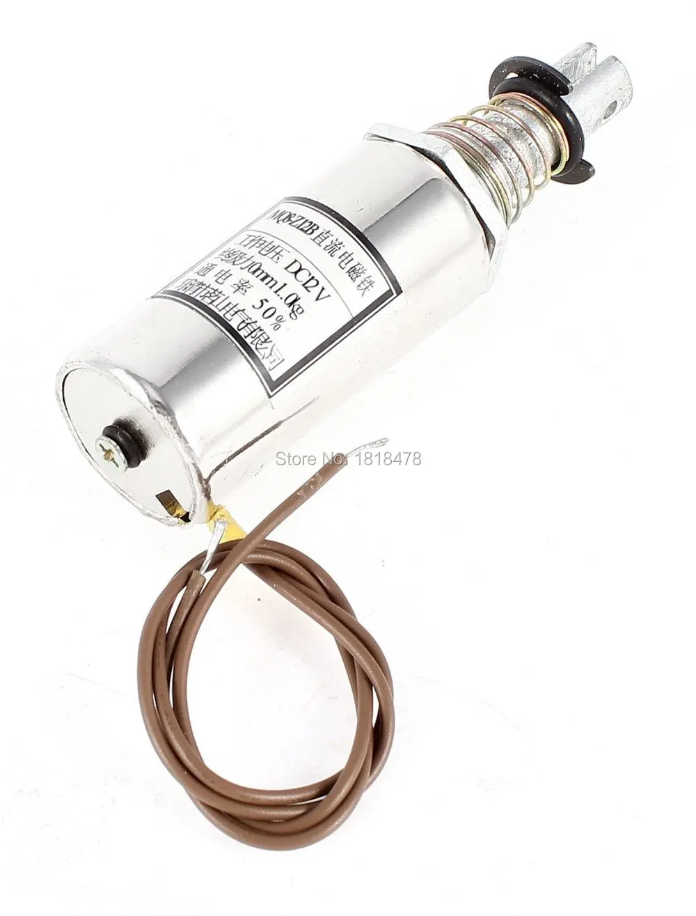 

MQ8-Z15B DC 12V 0mm 1Kg Push Pull High Power Solenoid Electromagnet Actuator