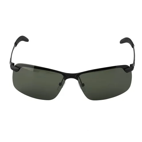 4 black frame green Ретро солнцезащитные очки мужские ночного видения Поляризованные солнцезащитные очки для вождения на открытом воздухе Рыбалка супер светильник рамка мягкая резиновая подкладка - Цвет линз: 4 black frame green