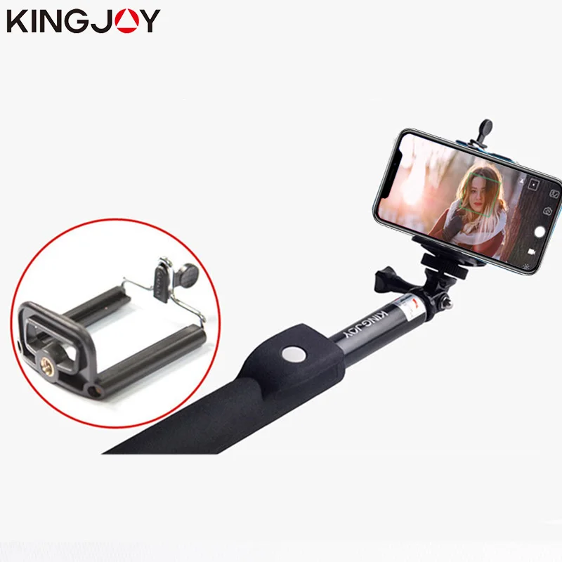 Штатив KINGJOY для экшн камеры портативная селфи палка Bluetooth 3 0 Универсальный штатив