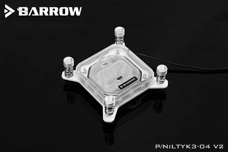 Блок водяного охлаждения для процессора Barrow LTYK3 04 V2 LRC2.0 RGB Intel 115x|Кулеры и системы