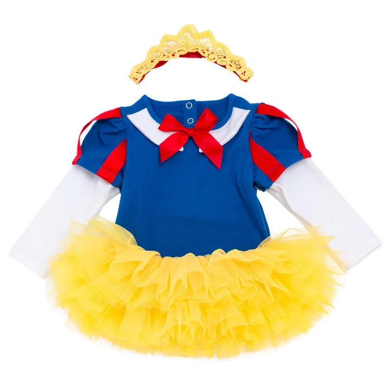 Новинка комбинезон Белоснежки для девочек Bebe Supergirl костюм платье пачка принцессы