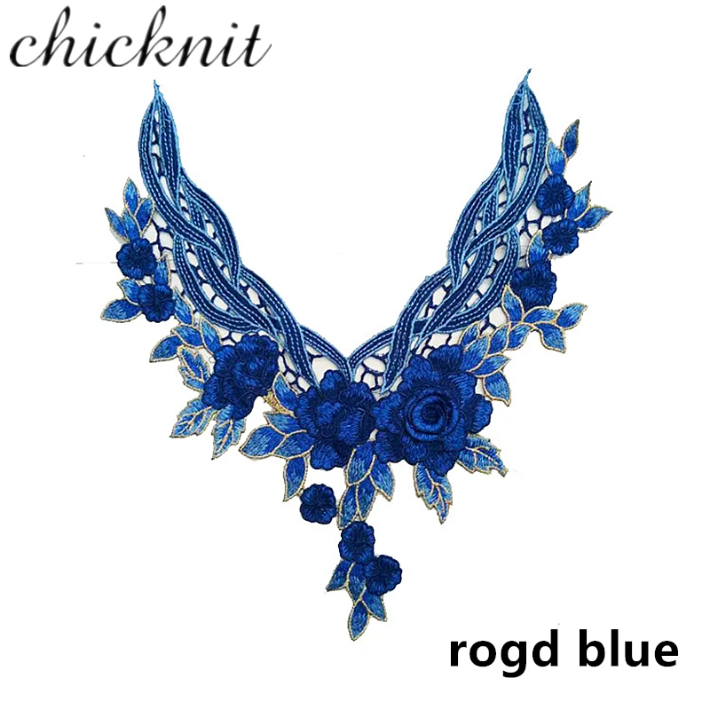 CHICKNIT несколько цветов красивая Роза venise кружевной воротник аксессуары для