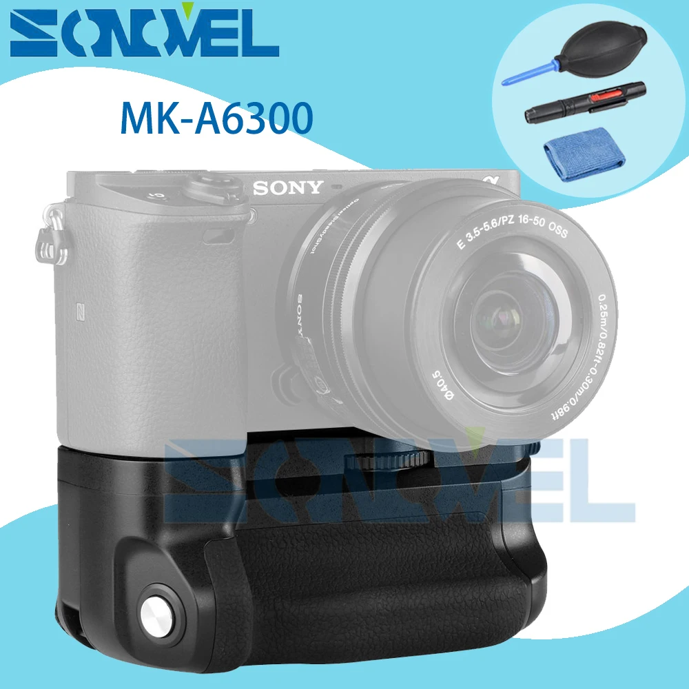 Вертикальная батарейка для Sony A6300 A6000|vertical battery grip|battery gripbattery pack grip |