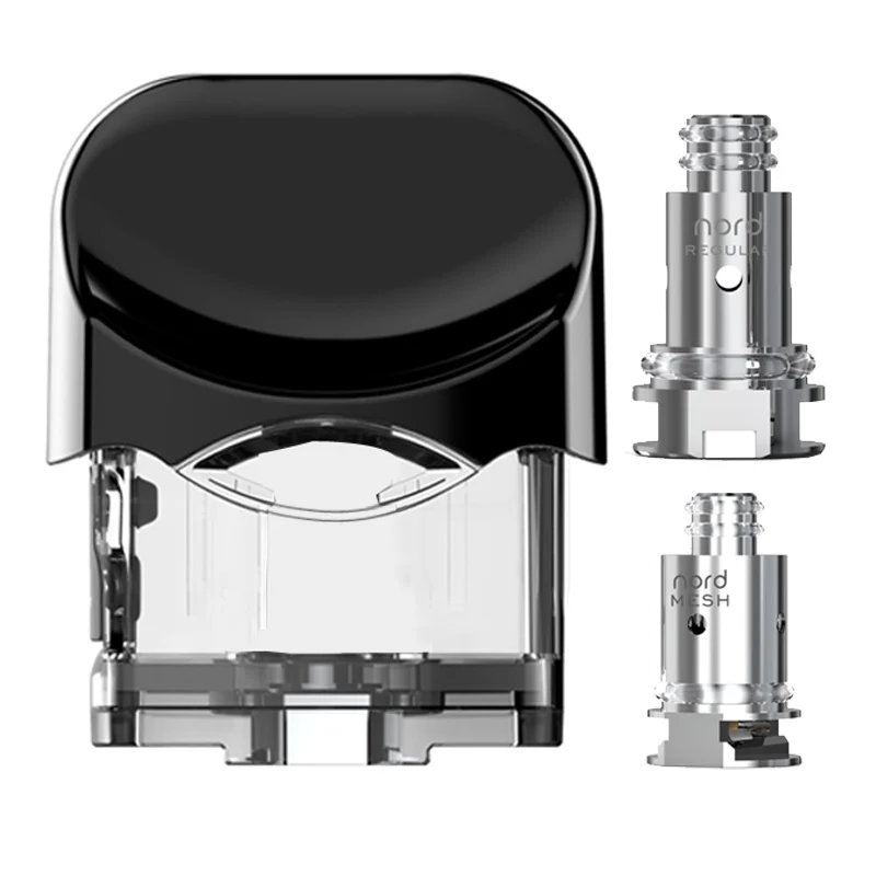 nord pod Smok Nord Pod vape комплект с аккумулятором 1100 мАч 3 мл картридж сетка спиральная электронная сигарета Vape pod Kit vs SMOK novo - Цвет: nord pod