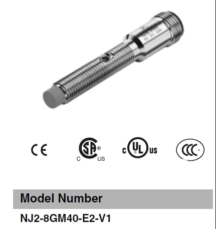 NJ2 8GM40 E2 V1|sensor movies|sensor batteriessensor alarm |