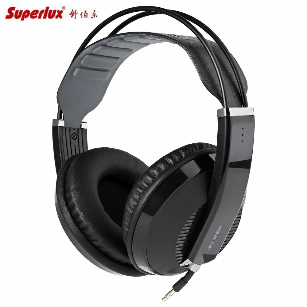 Superlux наушники HD662EVO Closedback для мониторинга Circumaural дизайн саморегулирующимся