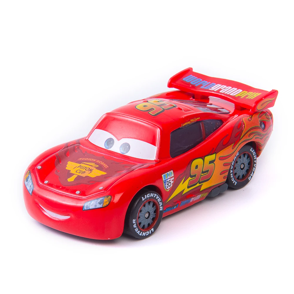 Disney Pixar тачки 3 Молния Маккуин костюм набор Mater Джексон шторм Рамирез 1:55 литья под давлением из металлического сплава модель игрушки для детей подарок