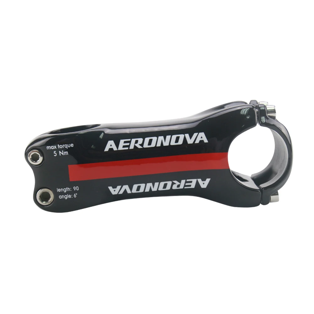 Aeronnova дорожный велосипед Mtb Стволовые UD глянцевые стебли для горного велосипеда 120 мм 6/17 градусов углеродное волокно Велосипедная вилка