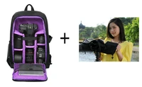professional rucksack backpack camera bag camera case for nikon panasonic canon sony samsung pentax olympus 0629