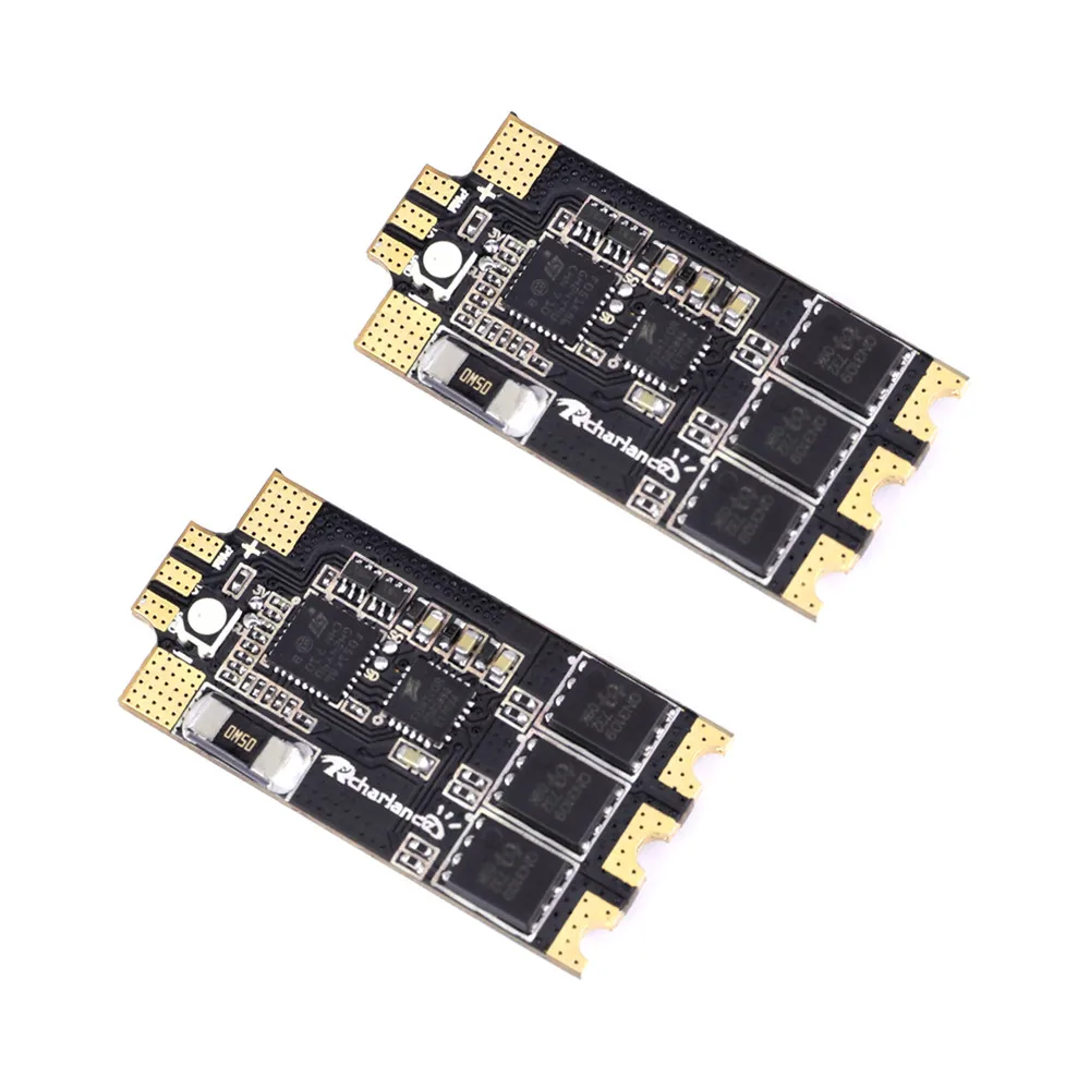 4 шт. Razor32 V2 35A BLheli_32 3-6S DShot1200 ESC w/RGB светодиодный и датчик тока двунаправленный для RC FPV гоночный Дрон Квадрокоптер - Цвет: 2PCS
