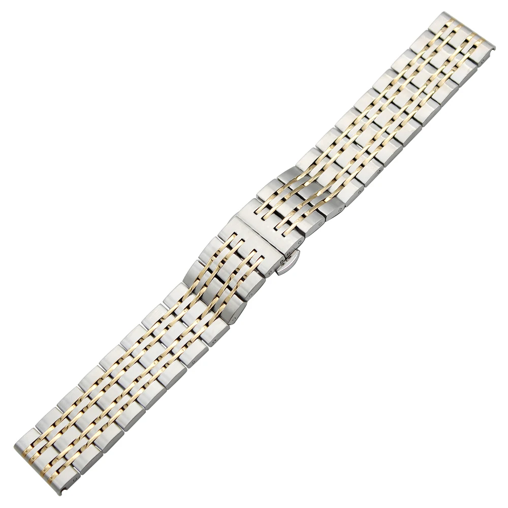 Ремешок из нержавеющей стали для Casio браслет мужских и женских часов с