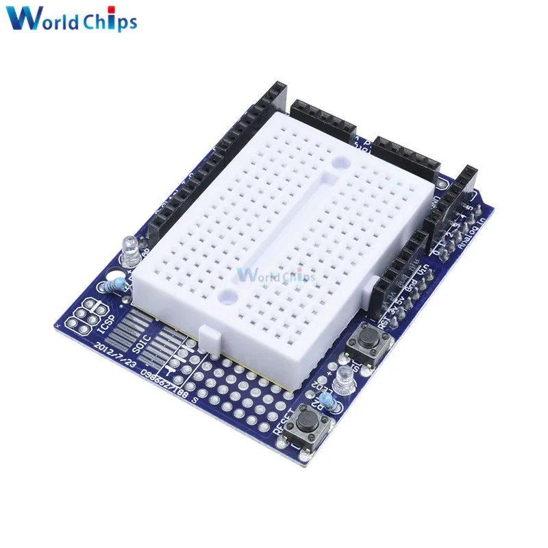 Proto Shield прототип Плата расширения SYB-170 мини пайки макет для Arduino UNO R3 MEGA328P ATMEGA328P ProtoShield One