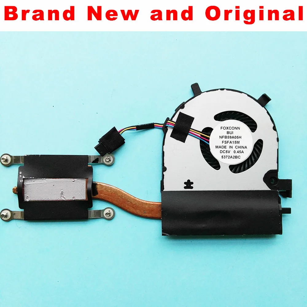 Новый и оригинальный охлаждающий вентилятор для ноутбука радиатор FOXCONN NFB59A05H FSFA15M