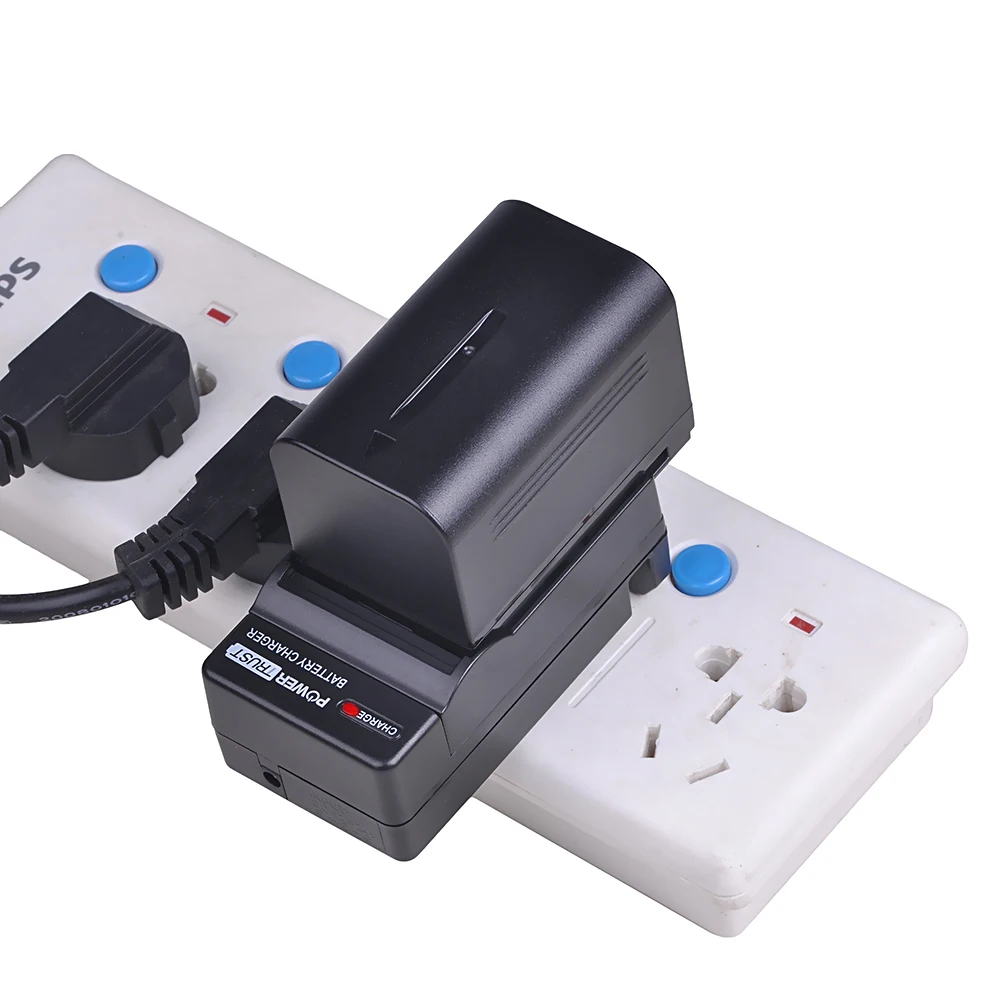 Аккумулятор для камеры JVC50 SSLJVC50 2 шт. 5200 мАч + Цифровое настенное зарядное