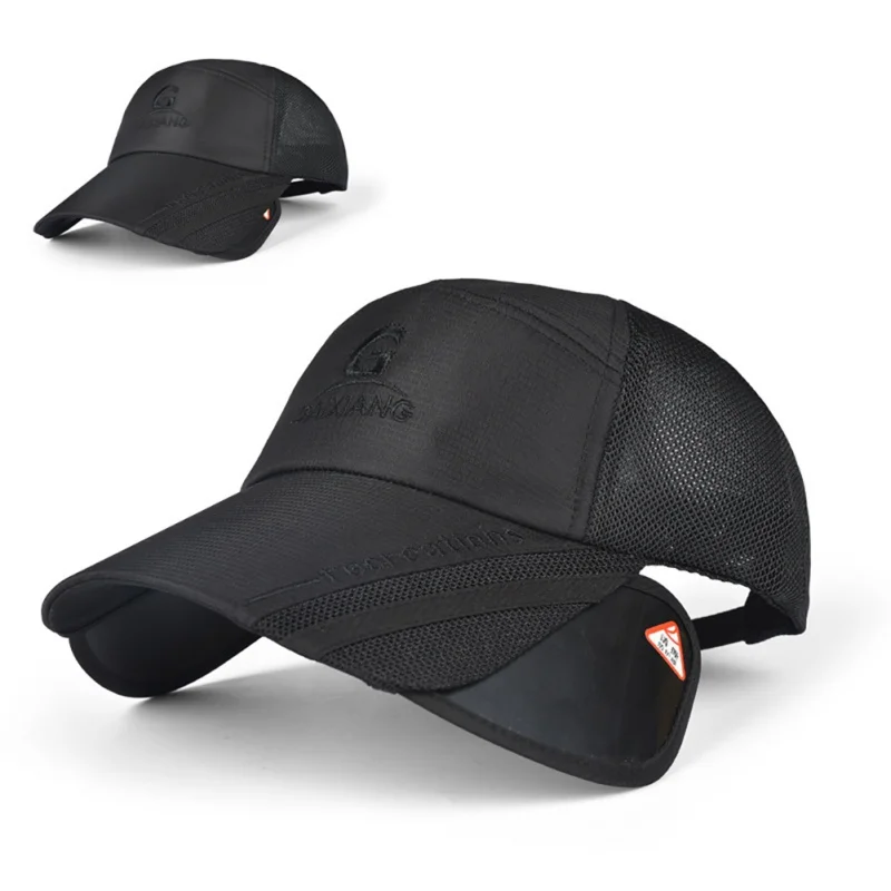 New Unisex Outdoor Running Hats Summer Flexible Sunshade Sunscreen Sun Hat Fishing caps