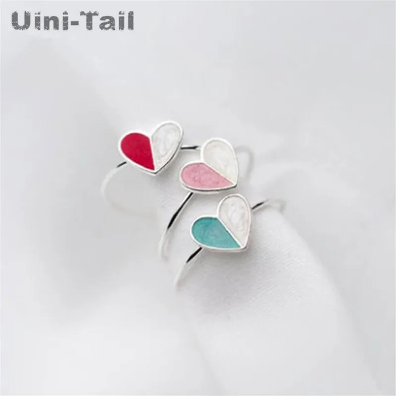 Женское кольцо с хвостом Uini-Tail из стерлингового серебра 925 пробы изображением