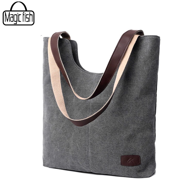 Однотонная Высококачественная холщовая женская сумка дизайнерская от