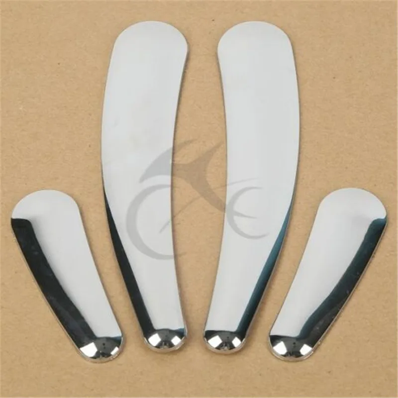 Набор хромированных вставок для мотоцикла Harley Softail Slim Deluxe Cross Bones FLS FLSTN FXSTC FLSTF 08 17 16