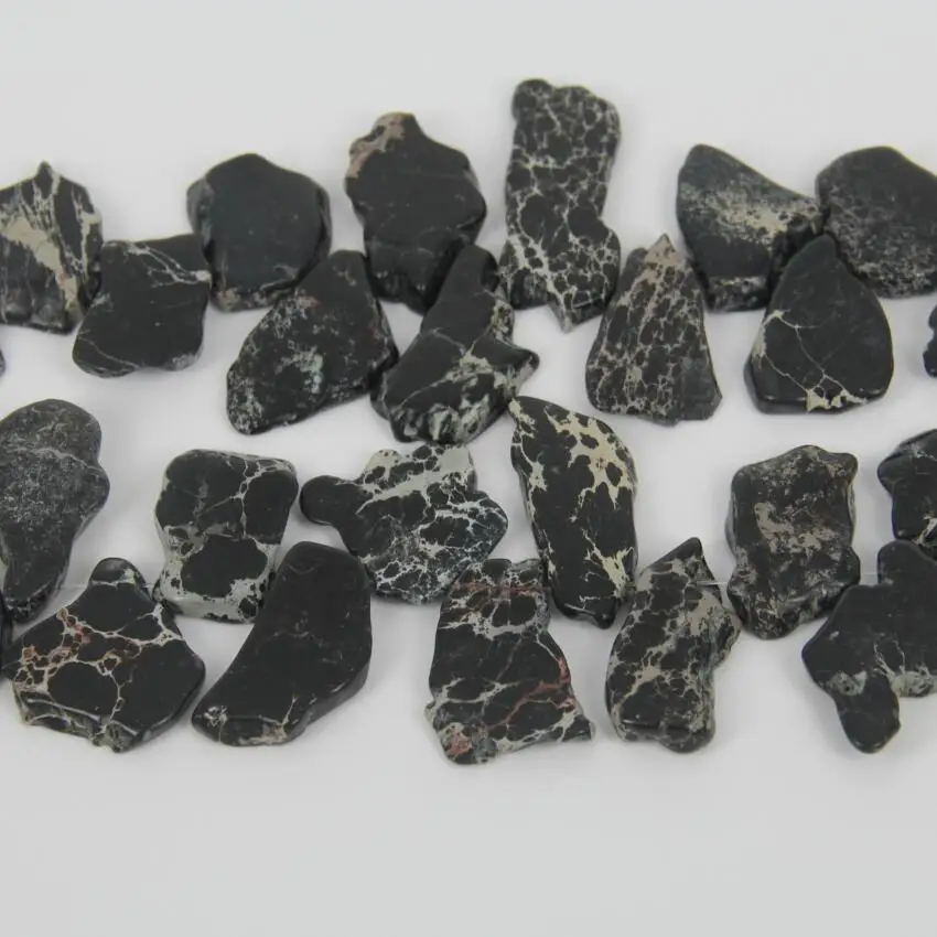 Цепочка с подвеской из натурального камня императора 15 5 дюйма|stone flat|flat beadsbeads pendant