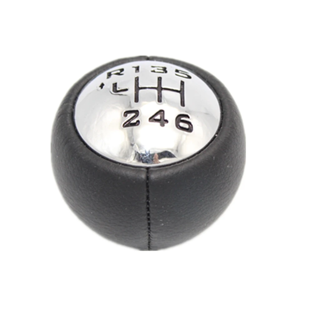 For PEUGEOT 807 2001 2002 2003 2004 2005 2006 2007 2008 2009 2010 2011 Car 6 Speed Gear Stick Level Shift Knob Leather Cover | Автомобили