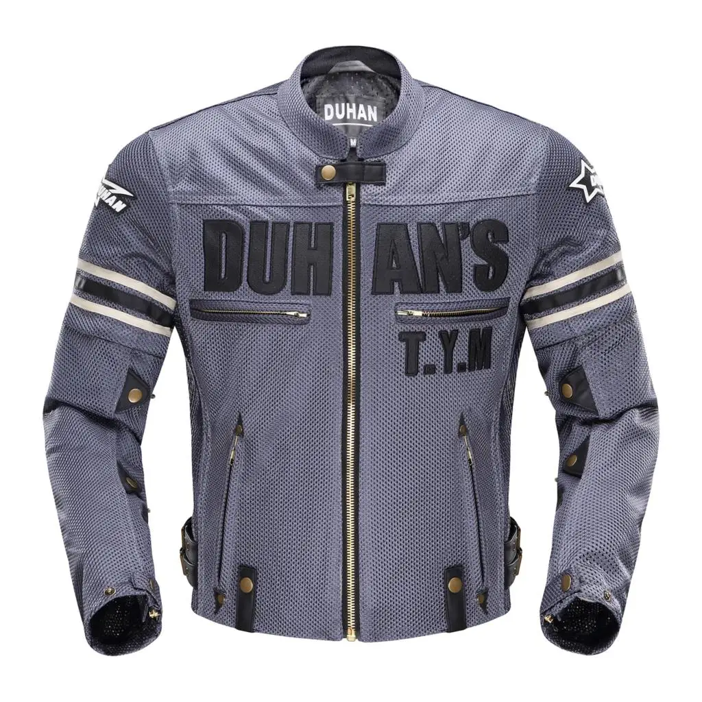 103 Blue Jacket DUHAN мотоциклетная куртка мужская летняя Chaqueta мотоциклетная куртка одежда для верховой езды дышащая сетчатая ткань туристическая гоночная куртка мотоциклетная - Цвет: 103 Blue Jacket