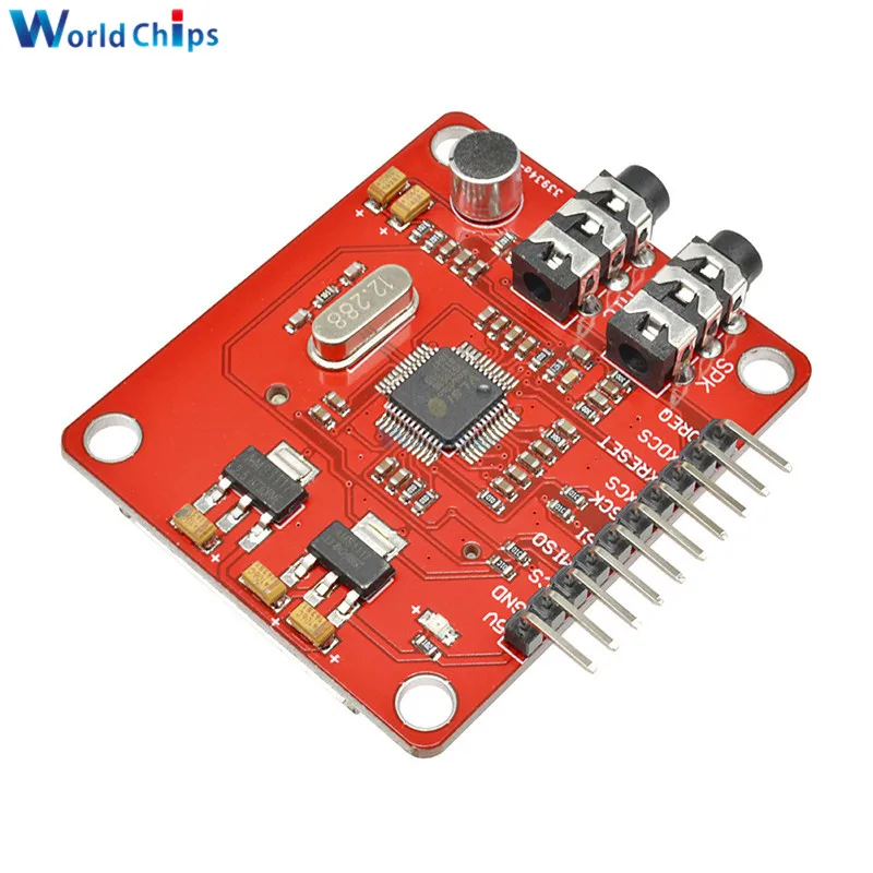 Модуль MP3 VS1053 VS1053B для Arduino UNO разделочная плата со слотом sd карты Ogg запись в