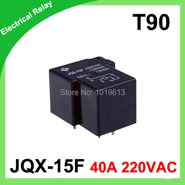 20 шт./партия, миниатюрное реле мощности 40 А В переменного тока