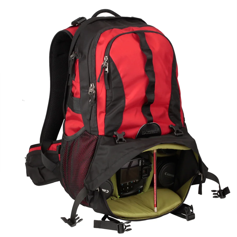

CAREELL C1325 double-shoulder camera bag professional digital slr camera bag casual outdoor backpack