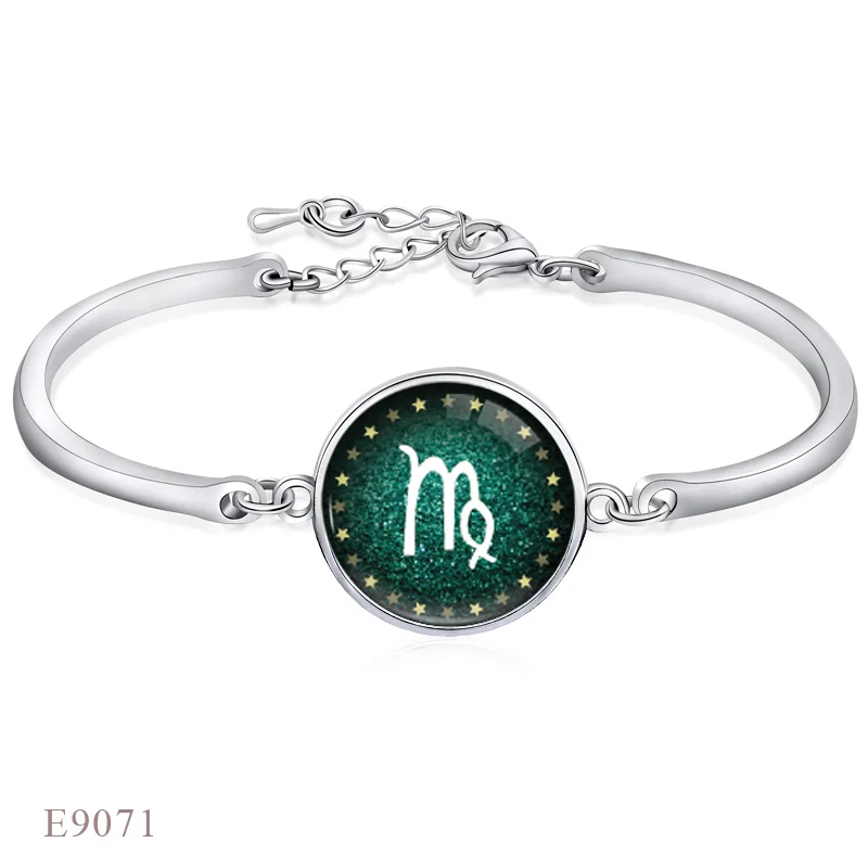 Овен Телец Gemini Cancer Leo Virgo Libra Scorpio Sagittarius Capricorn Aquarius Созвездие Рыб браслет со знаком