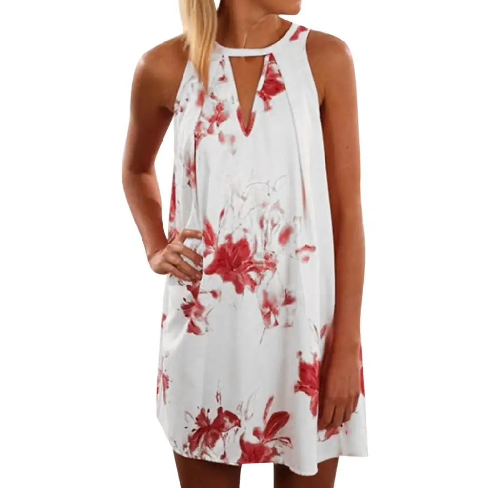 Fashion summer Dress Women Floral Printed Boho Beach Sundress Ladies Sexy Off Shoulder Casual Party Dresses Vestidos LD | Женская одежда