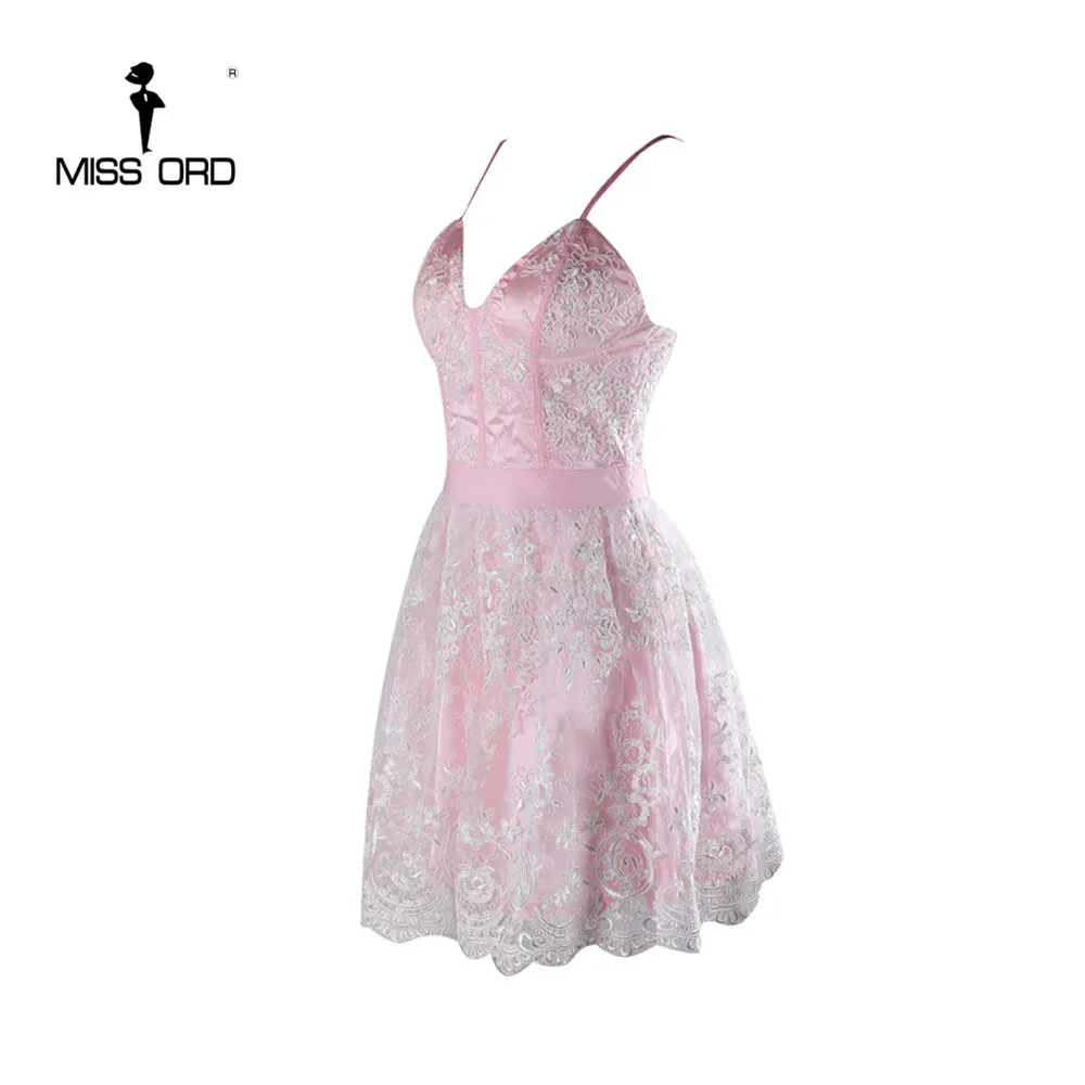Платье Missord с треугольным вырезом кружевное без рукавов FT4367 2020|halter dress|dresses free
