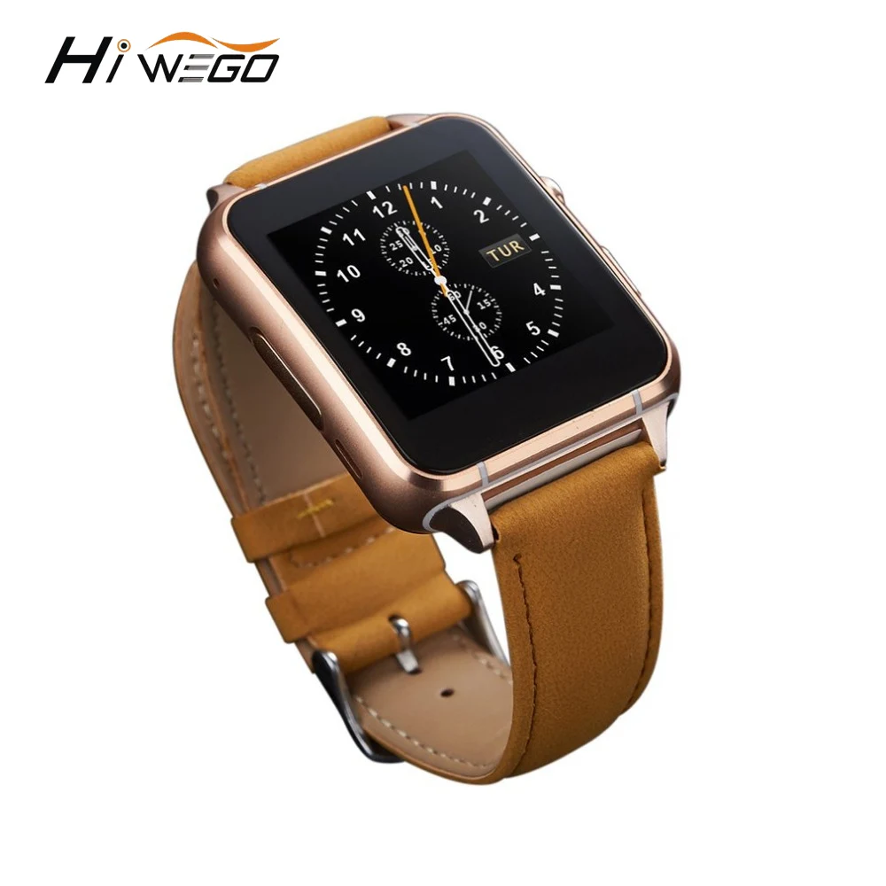 Hiwego Для мужчин Смарт часы X7 Камера Facebook WhatsApp Twitter синхронизации sms мужчина SmartWatch