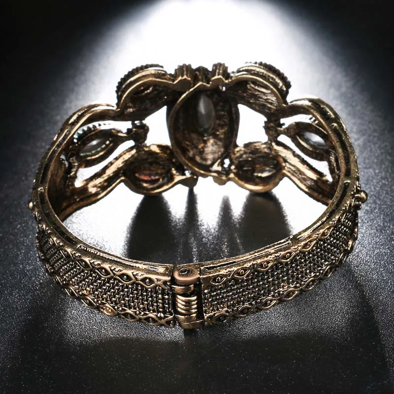 WLP 2017 уникальный Шарм Ретро Браслет-манжета в турецком стиле можно регулировать