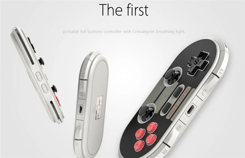 Новейший 8Bitdo NES30 Pro беспроводной Bluetooth геймпад игровой контроллер для iOS Android PC Mac