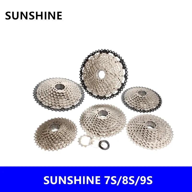 SUNSHINE Велоспорт Горная дорога велосипед 9 скорость 10 Скорость Кассетный Маховик