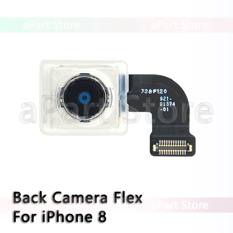 Оригинальная задняя настоящая камера Flex для iPhone XR X Xs Max 6s 7 8 Plus основная задняя камера шлейф Замена