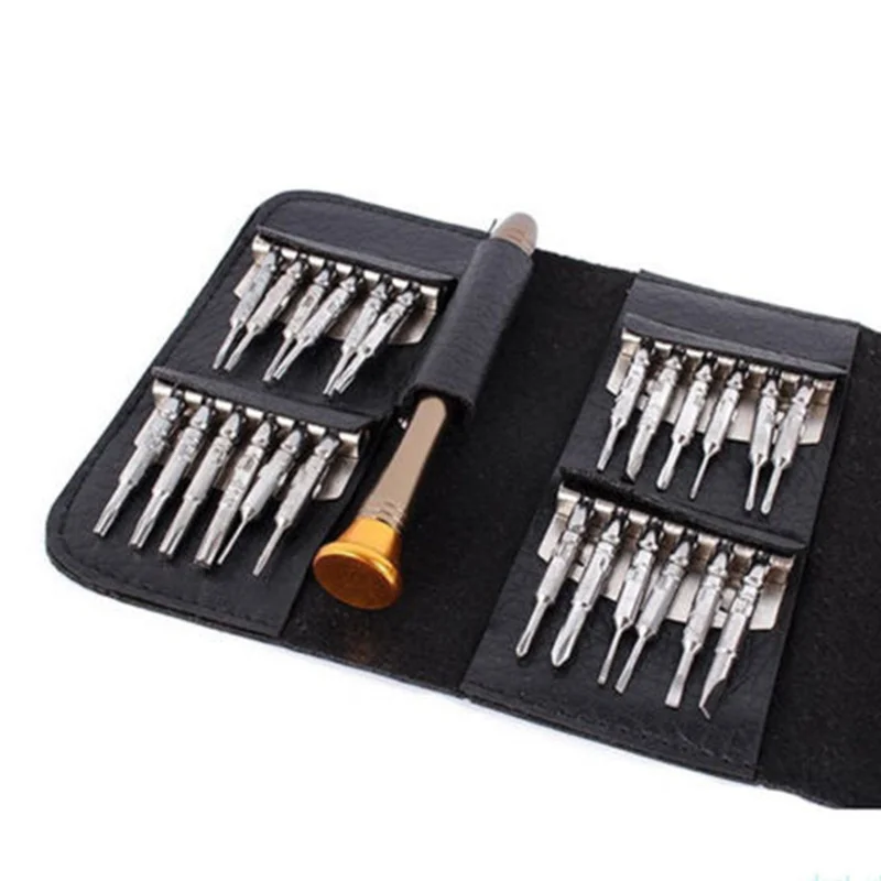 Durable Cell Phone Screwdriver 25 in 1 Wallet Repair Torx Electronics PC | Инструменты