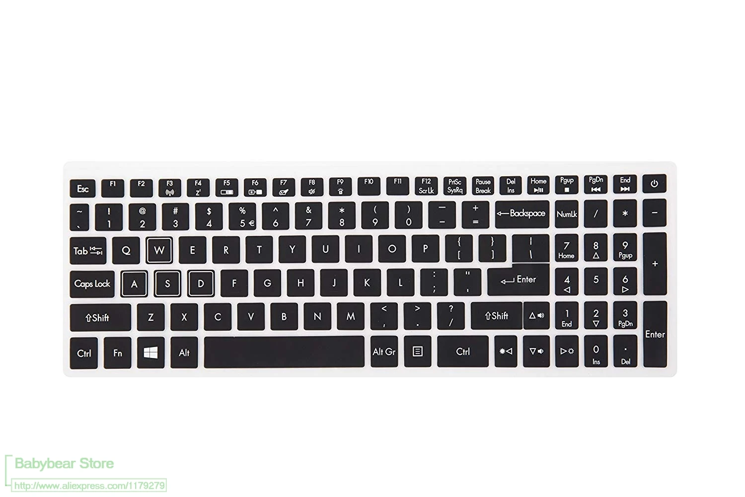 Ноутбук 15 6 дюйм чехол для клавиатуры защитная пленка Acer Aspire Vx Vx5 591G V15 Vn7 593G Predator V17