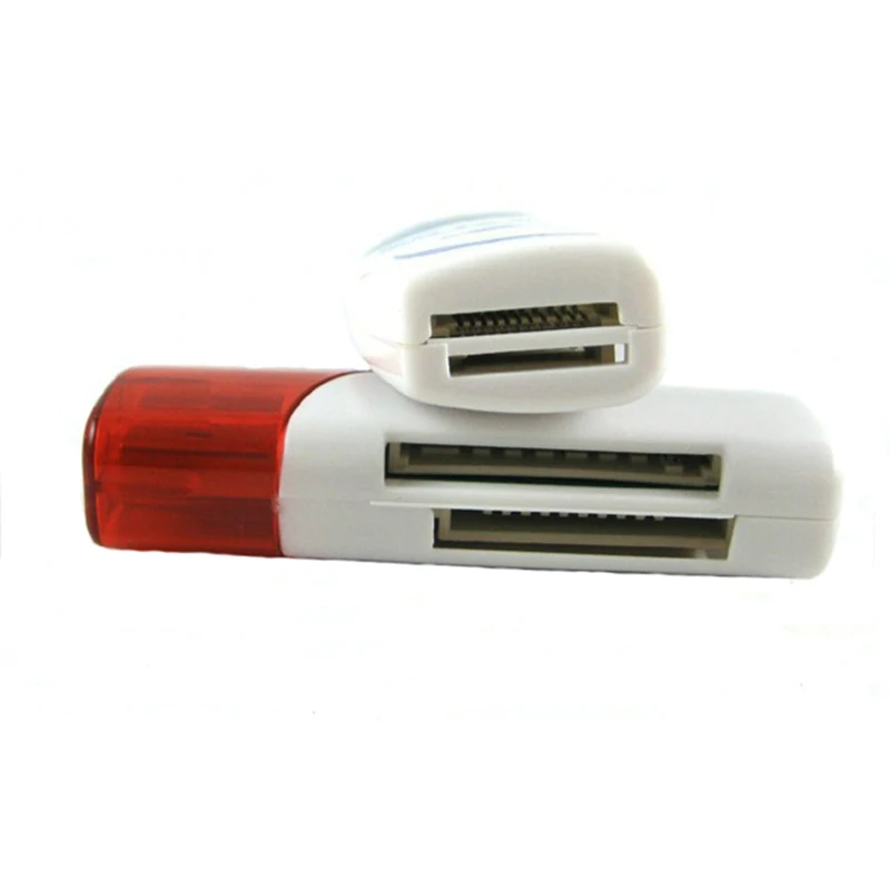 4 в 1 USB кардридер многофункциональный SD TF MS M2 ридер с формой Луны для