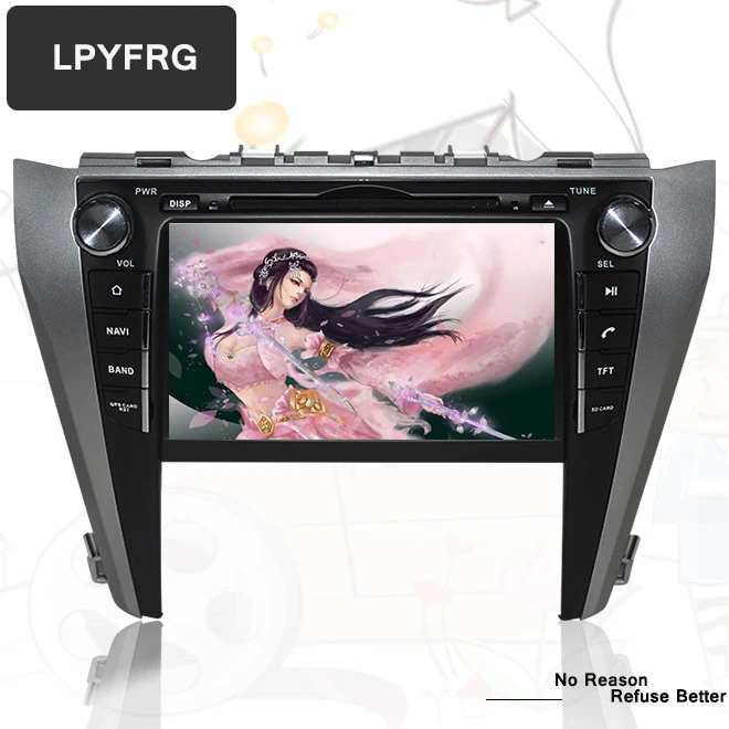 1024*600 2 Din Восьмиядерный " Android 9,0 автомобильный DVD gps навигатор для Toyota Camry- головное устройство автомобиля стерео радио