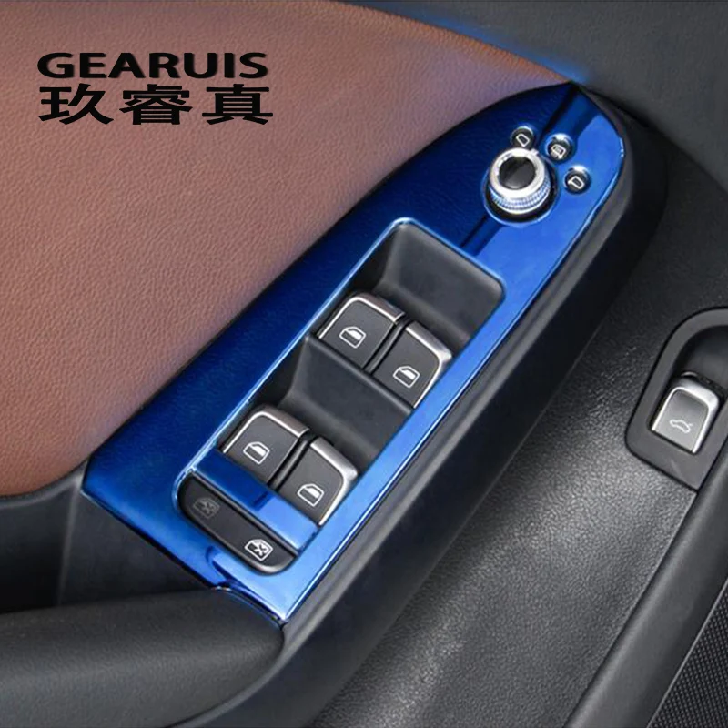 Автомобильный Стайлинг Дверь подлокотник панель Крышка отделка окна стекло Лифт