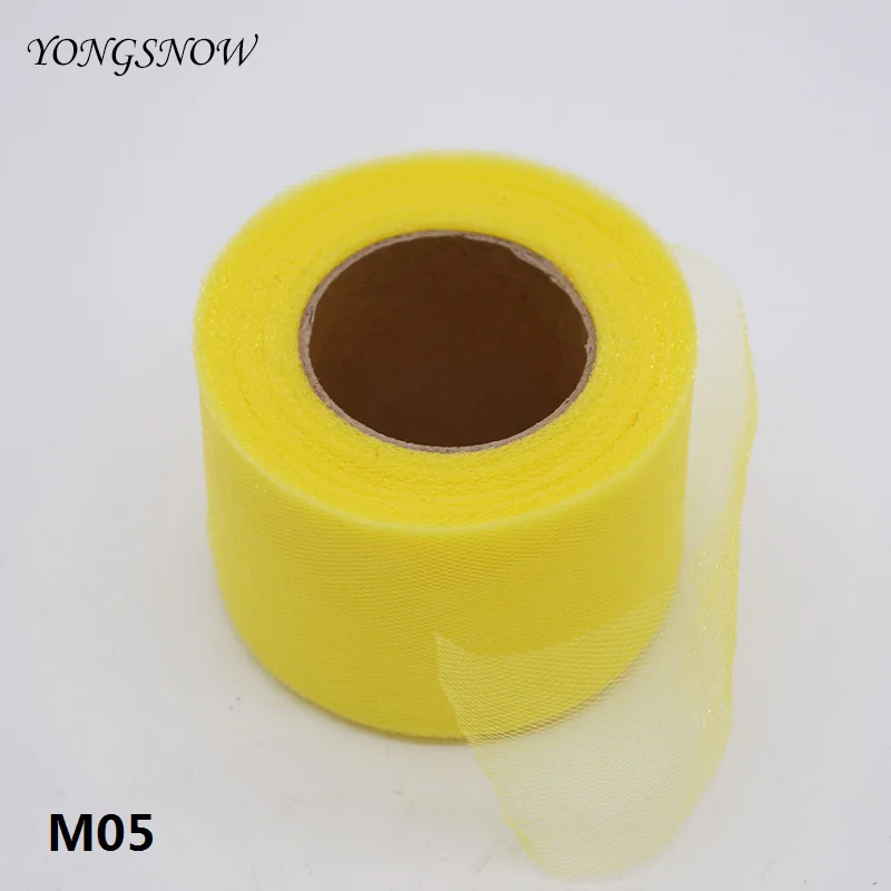 M05 25 ярдов мигающий Кристальный тюль рулон ткани пачка юбка вечерние подарки ремесла свадьба DIY Украшение для мероприятия вечеринки поставки 75z - Цвет: M05