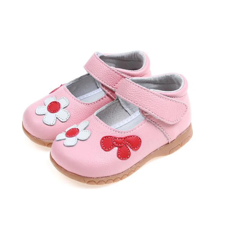 Детские сандалии CMSOLO Летние кожаные туфли с цветами для девочек размер 21 27 хит