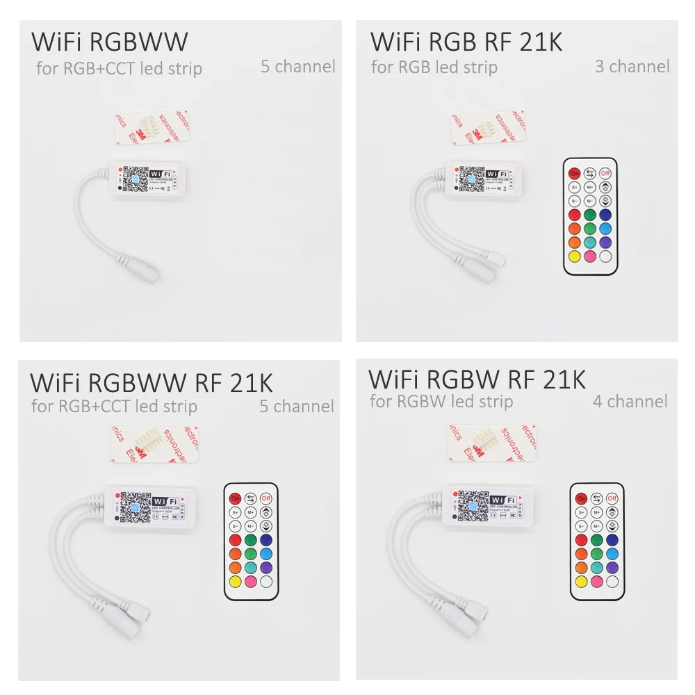 Wi Fi RGB светодиодный контроллер ИК RF беспроводная панель дистанционного