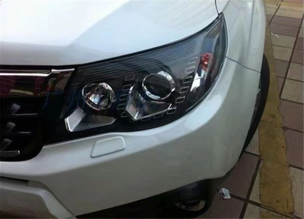 Стайлинга автомобилей фара для Subaru Forester фары 2008 2009 2010 2011 2012 светодиодный DRL Hid