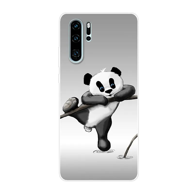 Мультяшный чехол для huawei P30 Pro силиконовый чехол ТПУ задняя крышка чехол для телефона для huawei P30 Pro VOG-L29 ELE-L29 P 30 Lite мягкий чехол - Цвет: 7
