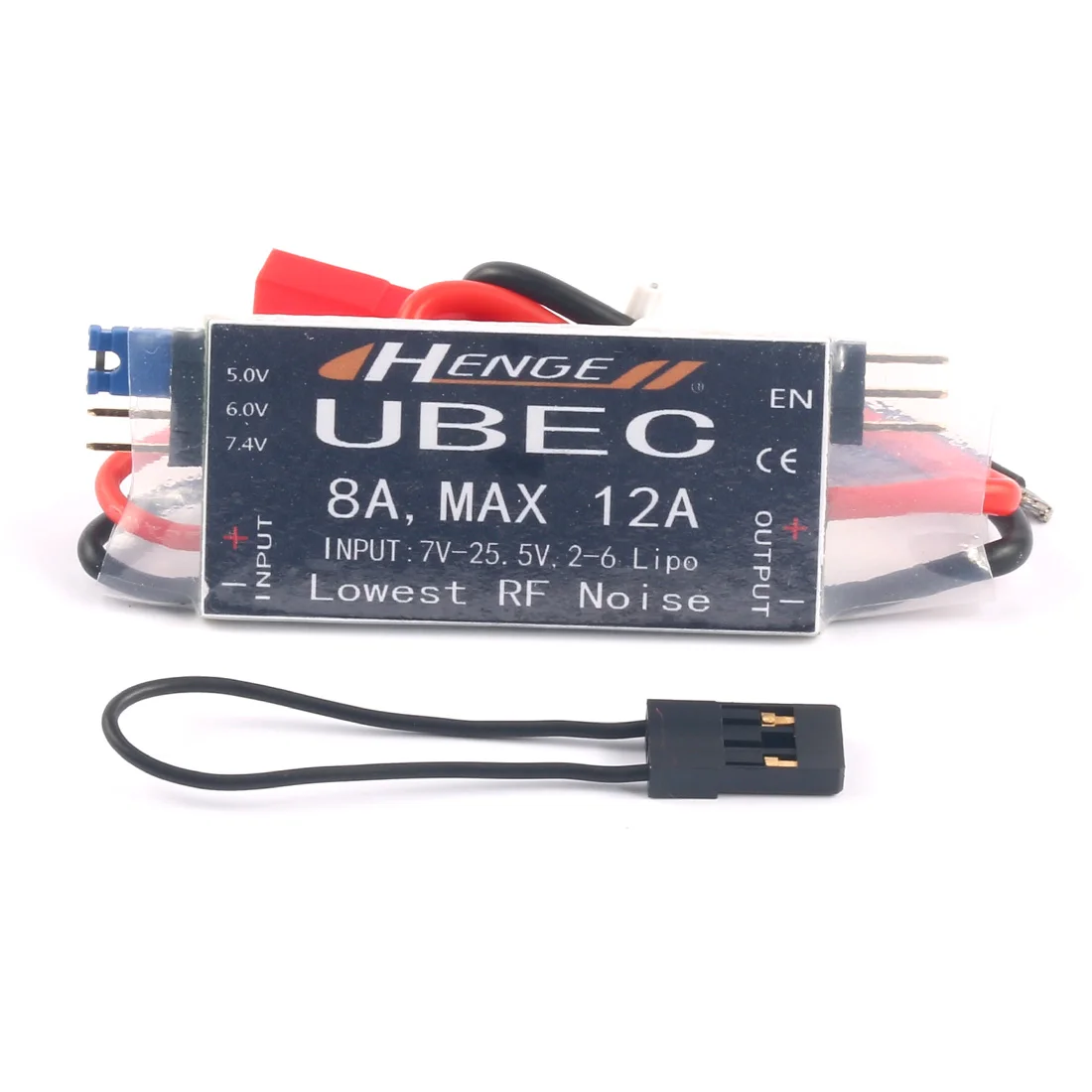 

Feichao 8A UBEC Output 5V / 6V 6A / 8A Max 12A Inport 7V-25.5V 2-6S Lipo / 6-16 cell Ni-Mh Input Switch Model BEC for RC Drone